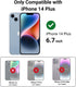 JINTONG 4 Pack Tempered Glass Screen Protector for iPhone 14 Plus (6.7 Inch) 9H Shatterproof Tempered Glass Film, Scratch Resistant, Case Friendly...