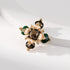 Retro Pearl Cross Brooch Pins for Women Fashion...