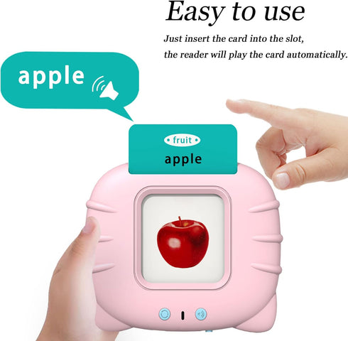 Toddler Learning Toys for 2 3 4 5 Year Old Girls, Autism Sensory Toys for Autistic Children, Speech Therapy Toys, 112 Cards - 224 Sight Words Talk...