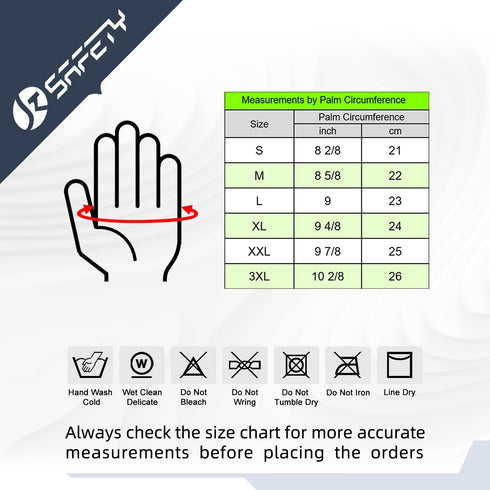 JKSafety High Performance Utility Work Gloves, all Purposes Mechanical Gloves, Guantes de Trabajo, for men and women, safety utility for works (G2...