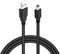 Suptig Charging Cable Mini USB Charging Cable 2 Pack Compatible for Gopro Hero 4 Silver Hero 4 Black Hero 3+ Silver Hero 3+ Black Hero 3 White Her...