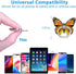 Butterfly Cell Phone Ring Holder,360°Rotation Phone Ring Grip Finger Kickstand Compatible with iPhone,Samsung Galaxy, iPad,Tablet, All Android Sma...