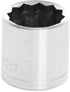 Performance Tool W38524 3/8-Inch ive 12-Point Socket, 3/4...
