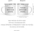 Andaz Press 11oz. Stainless Steel Hot Chocolate Campfire Coffee Mug, Rise And Shine Mother Cluckers, 1-Pack, Farm Chicken Barn Metal Enamel Campin...