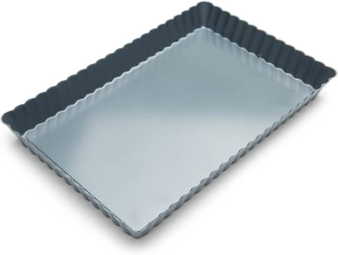 Fox Run Rectangular Loose Bottom Tart/Quiche Pan, Preferred Non-Stick, 11-Inch...