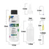 OBSEDE Craft Glue Dries Clear Art Adhesive 4fl oz/120ml with Fine Metal Tip Bottle Applicator Kit for DIY Crafts Glitter Paper Card Decoupage Scra...