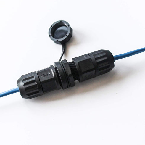 RJ45 Waterproof Connector, Female to Female, Panel Mount, 8P8C,CAT 6, CAT 5, CAT 5E, M20 IP67 Ethernet LAN Cable Coupler Outdoor Adapter Weatherpr...