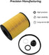 Engine Oil Filter with Seals Pack Replace 26350-2S000 21513-23001 Fits for Hyundai Sonata Kia Sorento 2.5L Engine 2021-2022, 4pcs...