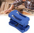 Edge Banding Trimmer, Mini Blue Plastic Woodworking Edge Banding Veneer Manual Trimming Woodworking Tool Hand Edge Band Cutter for Wood, Plywood, ...