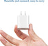 USB Wall Charger Block 2Pack Dual Port Cube Plug Power Charging Adapter Brick for Apple iPhone 15/14/13/12/XS Max/XR/X/8/8 Plus/7/6S/6S Plus/6/SE/...