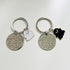 FORUBUS Lovely Black and White Ghost Friends Keyring - I Hope We're Friends Until We Die Keychain for Best Friends - BFF Gift...