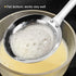 Kitchen Skimmer Strainers Stainless Steel Mesh Colanders Food Strainers Set Fine Mesh Sieve With Handle Slotted Spoon Handheld Fry Oil Filter For ...