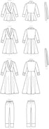 McCall Pattern McCall's Women's Pants, Belt, Robe, and Jacket, Sizes 4-14 Sewing Pattern, Plain...