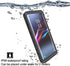 for Samsung Galaxy S10 Plus Waterproof Case Hard PC Soft TPU Shockproof Cover for Diving Swimming Skiing Sports Snowproof Dustproof Anti-Fall IP68...