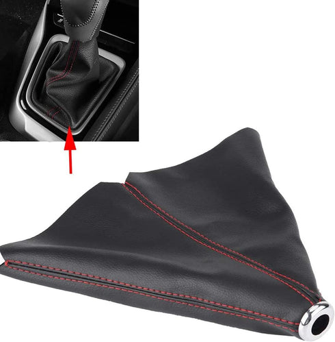 Car Gear Shift Boot Cover, PU Leather Gear Shifter Knob Dust Cover, Waterproof Shift Knob Cover Boot Gear Gaiter Cover, Auto Accessories Suitable ...