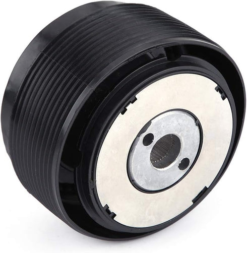 Steering Wheel Adapter, 0.6inch Aluminum 6- Hole Steering Wheel Racing Hub Adapter for Mazda 323 Miata MX3 MX5 MX6...