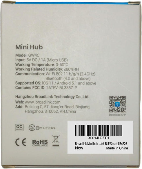 Broadlink FastCon Starter Kit (Mini HUB GW4C)......
