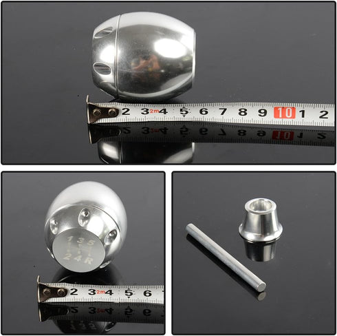 G-PLUS 5 Speed Type R Gear Shift Knob Shifter Lever Stick Head Compatible with Most Honda/Acura with 10x1.5 Pitch Thread (Civic, CRX, Del Sol, Int...