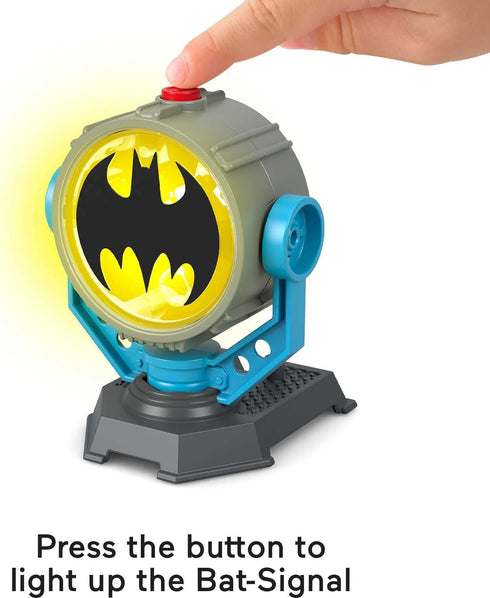 Fisher-Price Imaginext DC Super Friends Batman Toys Bat-Tech Bat-Signal Multipack with 4 Figures & Accessories for Pretend Play Ages 3+ Years...