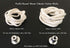 USA Firefly Brand - 5 Feet of 2.6mm Braided Eco Cotton Replacement Wick for Oil Lamps and Candles for Round Wick Holders...