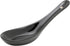 Helen’s Asian Kitchen Chinese Soup Spoon, 5.75-Inches, 1-Ounce, Black Ceramic...