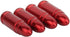 TOMALL Valve Stem Caps Red Bullet Compatible with Pickup SUV Tires...