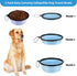 Kytely Collapsible Dog Bowls Large (1000ml), 2Pack Foldable Dog Travel Bowls, Portable Dog Water Food Bowl with Clasp (Lavender+Sky Blue)...