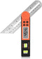 Digital Angle Finder Protractor 0-360 Degree T-Bevel Gauge & Protractor with Horizontal Vertical Bubble & Full LCD Display for Woodworking, Metalw...