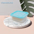 Soap Holder Container for Dr. Squatch Natural Bar Soap, Square Travel Soap Container with Lid Leakproof Soap Case Box Bathroom Soap Dishes for Cam...
