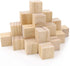50Pcs Wooden Cubes 1inch Natural Wooden Blocks Unfinished Wood Blocks for Wood Crafts Blank Wood Square Blocks for Crafts and DIY Projects Puzzle ...