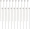 Beebeecraft 1 Box 50Pcs Ball Head Pins 925 Sterling Silver Ball Eye Pins 25mm Jewelry Making Findings for Charm Beads DIY Making...