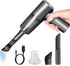 Handheld Car Vacuum Cleaner, Cordless Vacuum Cleaner, Mini Vacuum Cordless with LED Light, Portable Vacuum Cleaner for Home, Office and Car Cleani...