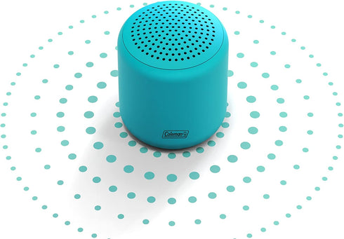 Coleman CBT25 5 Watt Water Resistant Bluetooth Mini Speaker...