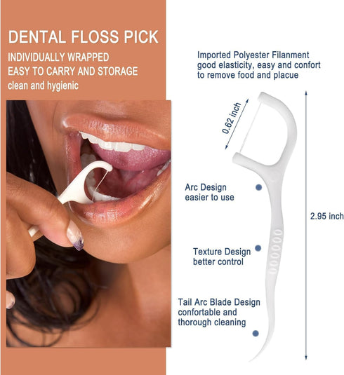 30pcs Disposable Toothbrushes with Toothpaste Floss Individually Wrapped, 2 Color Disposable Toothbrush Bulk, 10g Toothpaste, Dental Floss Pick fo...