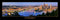Pittsburgh Skyline UNFRAMED Photo Print Dusk Downtown City Color Poster-Style Version 11.75 inches x 36 inches Photographic Panorama Poster Pictur...