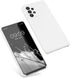 kwmobile Case Compatible with Samsung Galaxy A52 / A52 5G / A52s 5G Case - TPU Silicone Phone Cover with Soft Finish - White Matte...