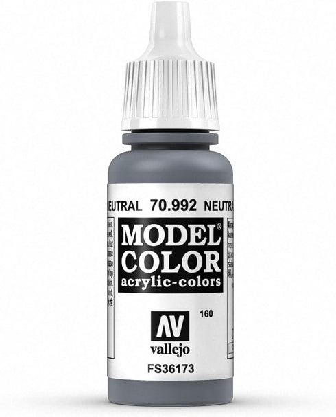 Vallejo Acrylic Paint, Neutral Grey...