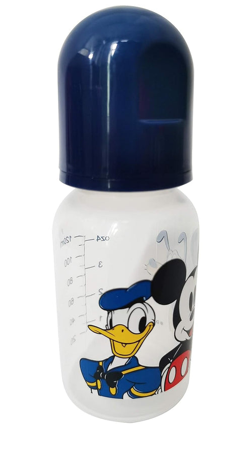 Cudlie Disney Baby Boy Mickey Mouse 5 oz Pack of Three Baby Bottles, Mickey Friends...