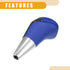 Gear Shift Knob - Car Inner Gear Shifter Knob - for Toyota Tundra 2007-2021 Faux Leather Plastic Blue - 1 Pc...