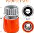 2 Pieces Plastic Garden Hose Connector, Quick Coupler 3/4"GHT Female for Pool Vacuum Jet Underwater Cleaner & Pool Leaf Vacuum...