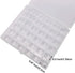 Sewing Machine Bobbins Box, 2Pack 36 Slots Empty Bobbins Spools Box, Sewing Craft Plastic Case Storage Box for Sewing Machine....
