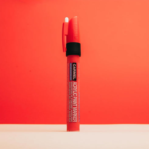 Carmel Acrylic Paint Marker (Red, Medium Tip, Pack of 1)...