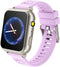 Kids Smart Watch for Boys Girls 6-12 with Pedometer Audio Book Camera Music Player Birthday Present Christmas (Silver Frame Purple)……...