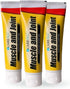 CareAll Muscle & Joint Vanishing Scent Gel, 3.0 oz. (3 Pack), Non-Greasy, Pain Relief Gel for Muscle, Back and Minor Arthritis, Topical Analgesic,...