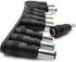 10pcs DC Connector Jack Power Socket Universal DC Barrel Jack Adapter Compatible for Lenovo, Dell, HP, Asus, Acer, Toshiba, Sony Laptop Charger Po...