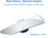 Car Blind Spot Convex Mirror Frameless 360° Rotation Adjustable 2-Pack HD Glass Wide Angle Car Rear View Mirrors Auto Interior Exterior Accessorie...