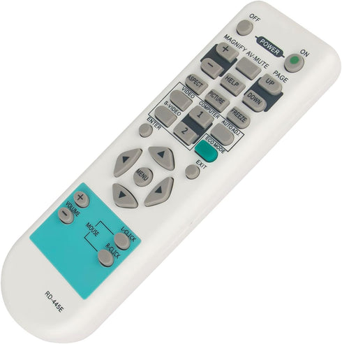 RD-445E New Replacement Remote Control fit for NEC Projector NP510WS NP52 NP60 NP600 NP600S NP61 NP610 NP610S VT700 LT25 LT30 LT35 NP300 NP305 NP3...