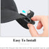 SUREWO Baseball Hat Clip Mount Baseball Cap Clamp Quick Release Mount Compatible with GoPro Hero 12 11 10 9 8 7 6 5 Black,DJI Osmo Action 4/3/2,AK...