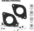 RED WOLF Tweeter Speaker Adapter Spacer Rings 1.5 Inch Cutout for Select Toyota Tacoma 4Runner 2005-2023, Subaru WRX Forester 2015-2022 Replace Ce...