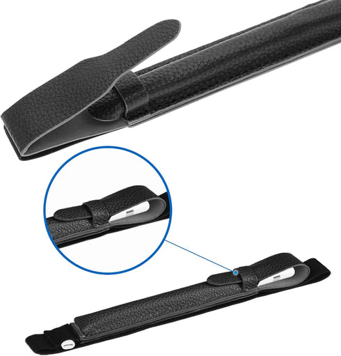 eMagTech Stylus Pouch PU Leather Pen Case Portable Elastic Pencil Case Cover Compatible with Remarkable 2 Compatible with Apple Pro 12.9 Black......